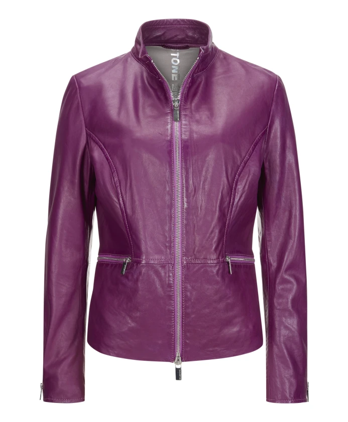 Байкерская куртка двух цветов с металлической молнией. Milestone, розовый
Байкерская куртка двух цветов с металлической молнией. Milestone, розовый