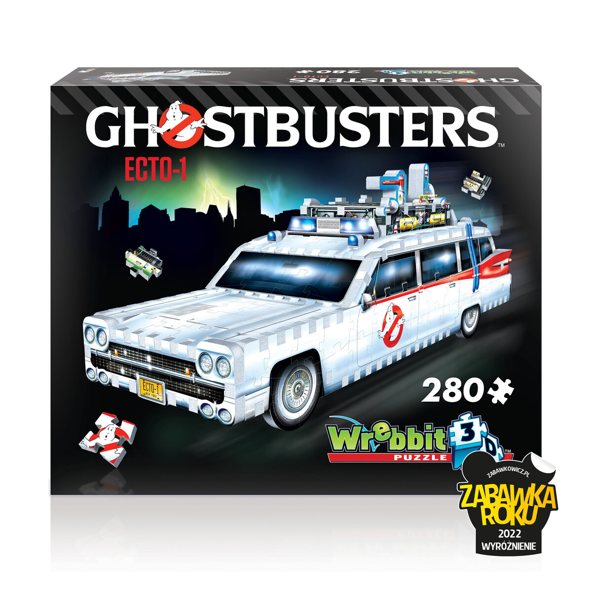 3D пазл Реббит, Охотники за привидениями ЭКТО-1, 280 шт. Wrebbit
3D пазл Реббит, Охотники за привидениями ЭКТО-1, 280 шт. Wrebbit