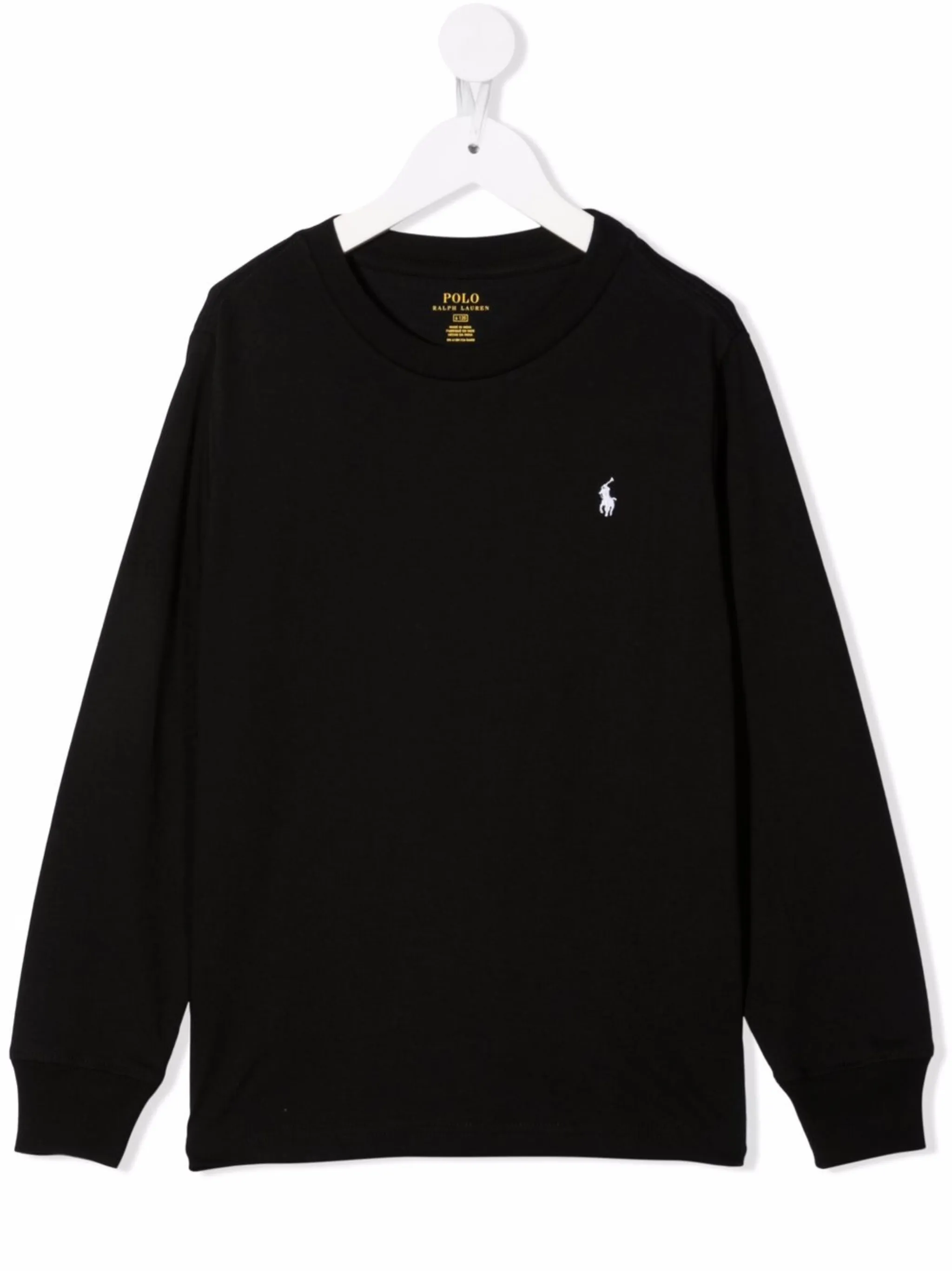 Свитер с вышитым логотипом Polo Ralph Lauren Kids, черный
Свитер с вышитым логотипом Polo Ralph Lauren Kids, черный