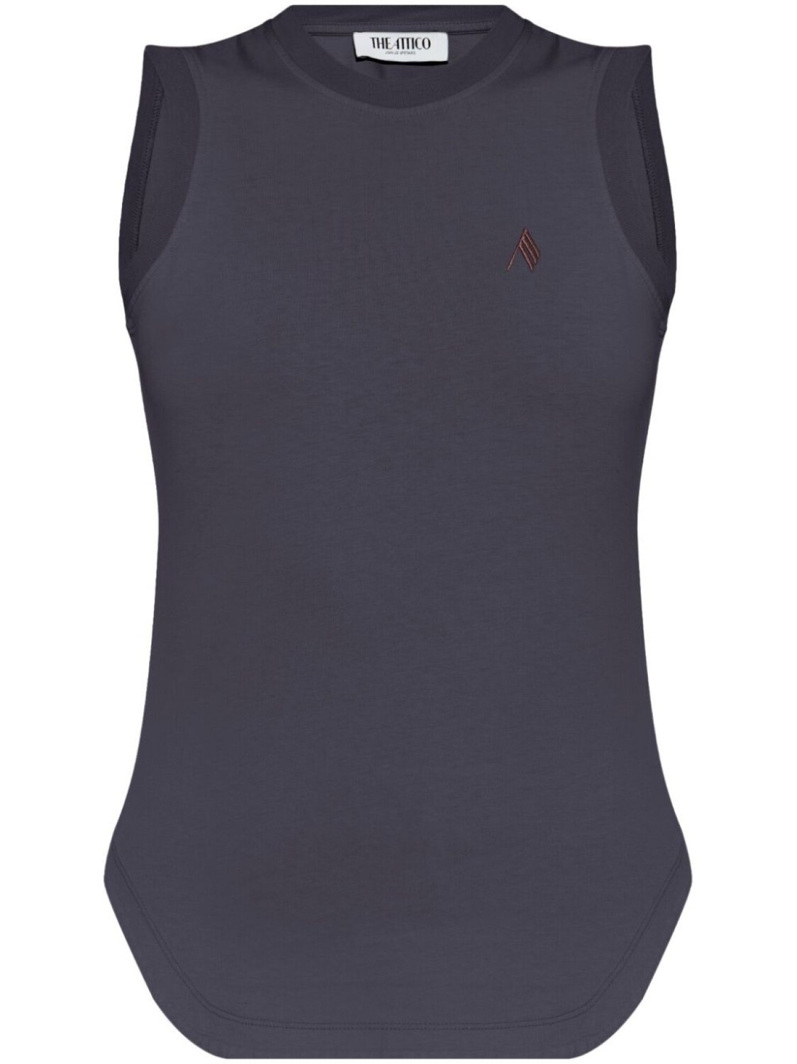 The Attico топ с вышитым логотипом, фиолетовый
The Attico топ с вышитым логотипом, фиолетовый