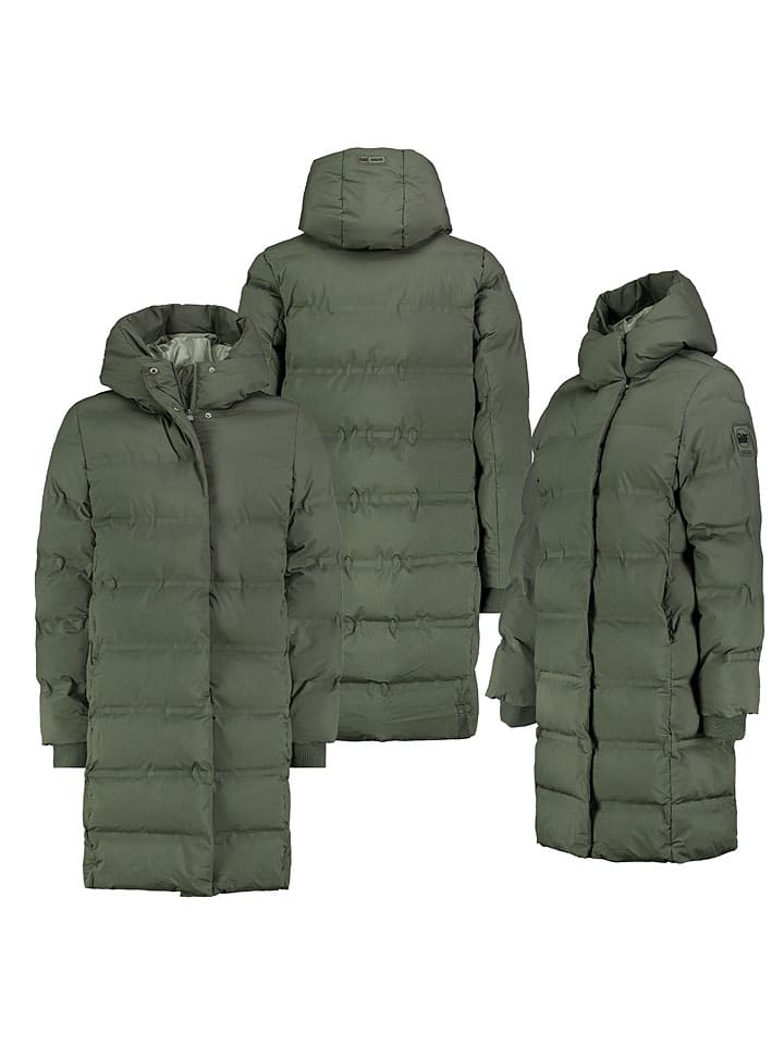 Зимнее пальто темно-зеленого цвета Sublevel
Зимнее пальто темно-зеленого цвета Sublevel