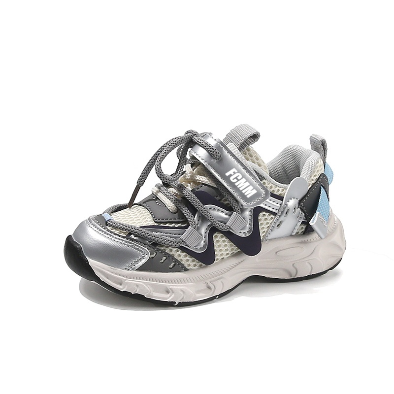 Противоскользящая дышащая повседневная обувь для детей FCMM, синий 
Противоскользящая дышащая повседневная обувь для детей FCMM, синий