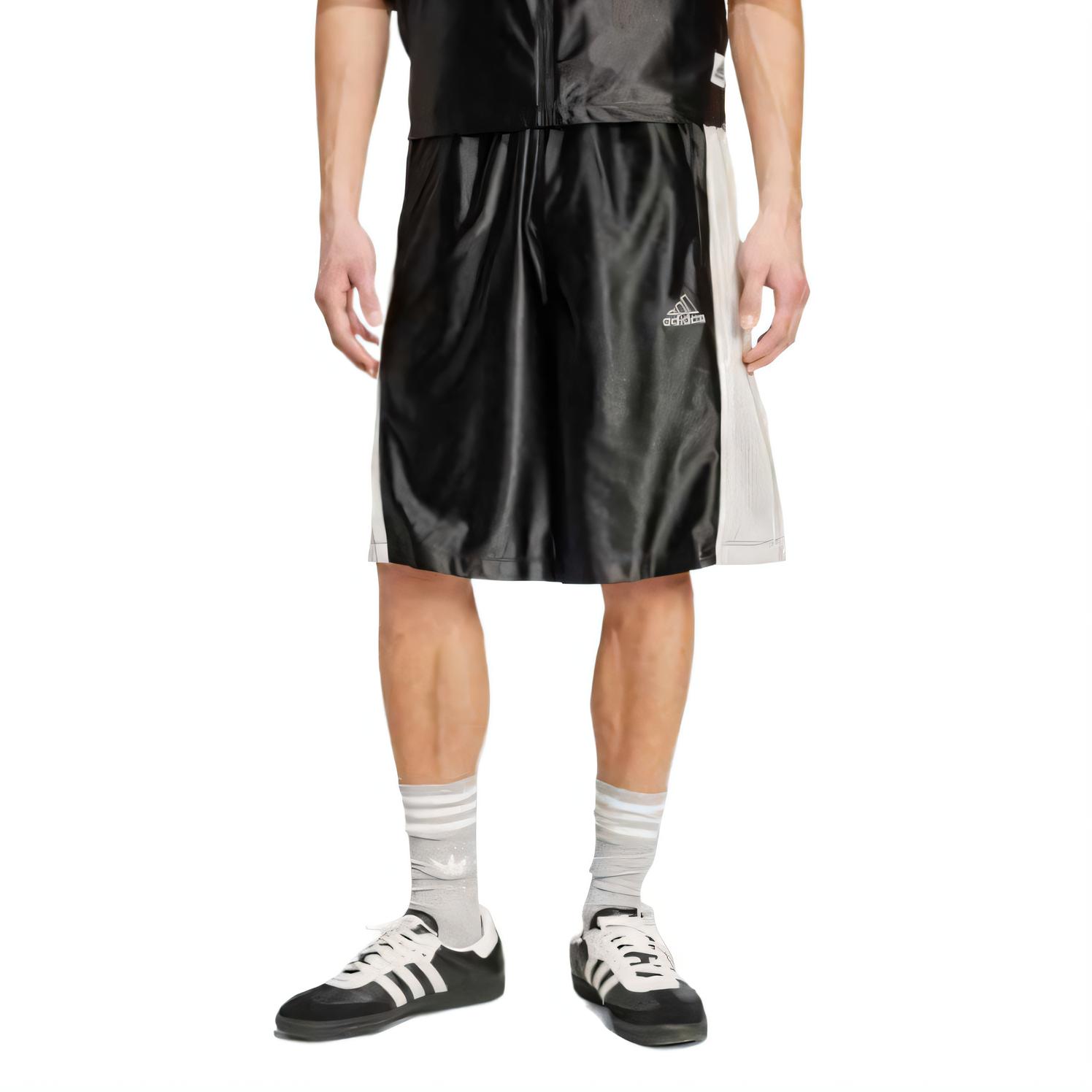 Шорты с вышитым логотипом Adidas, черный
Шорты с вышитым логотипом Adidas, черный