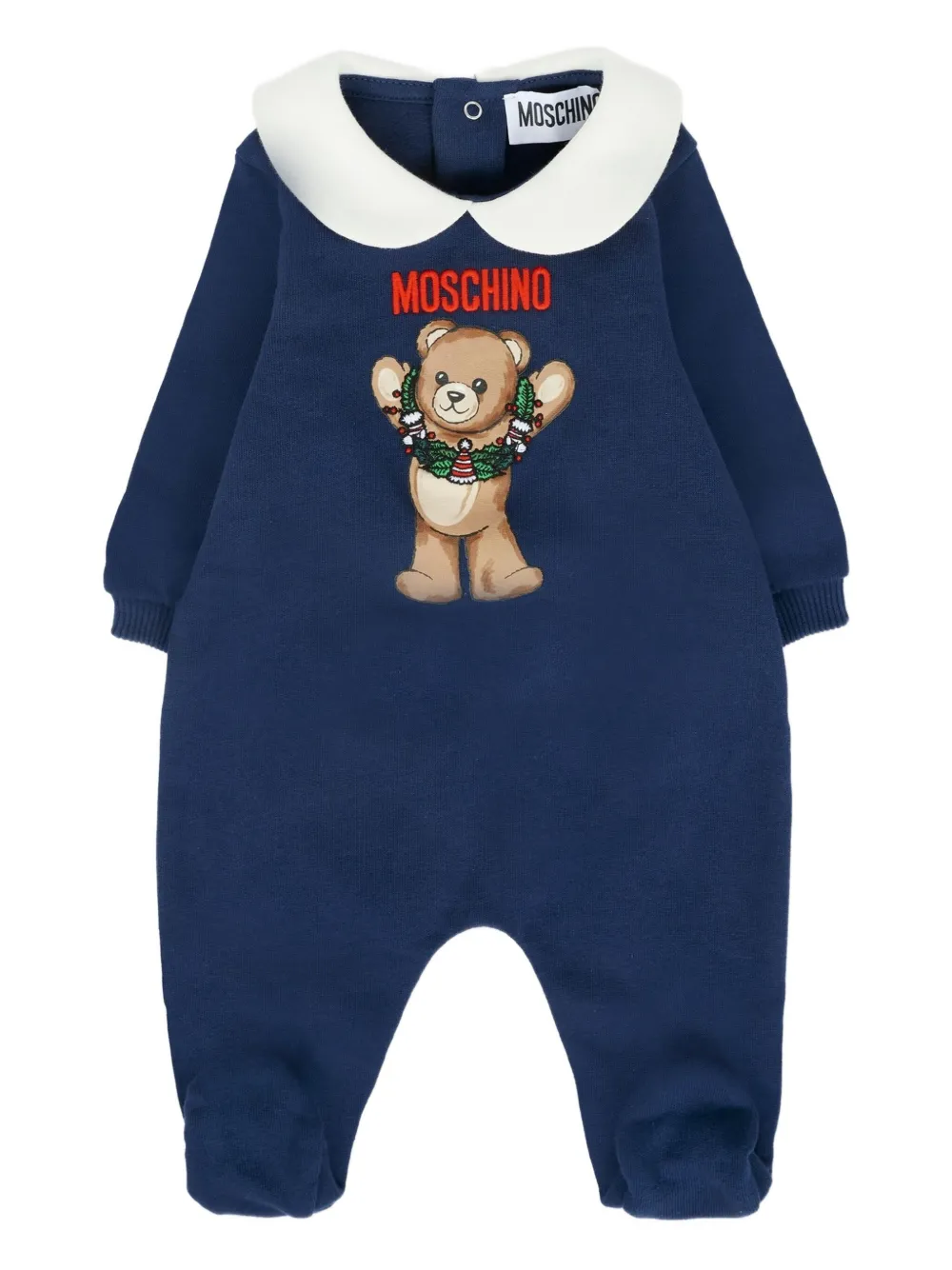 Пижама с принтом Moschino Kids, синий
Пижама с принтом Moschino Kids, синий