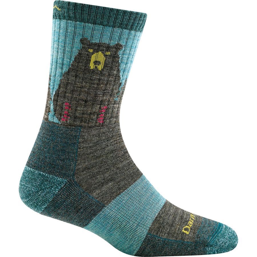 Носки Darn Tough Bear Town Micro Crew Light Cushion Darn Tough, Aqua
Носки Darn Tough Bear Town Micro Crew Light Cushion Darn Tough, Aqua