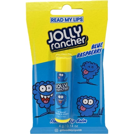 Бальзам для губ со вкусом голубой малины 4 г Read My Lips Jolly Rancher
Бальзам для губ со вкусом голубой малины 4 г Read My Lips Jolly Rancher