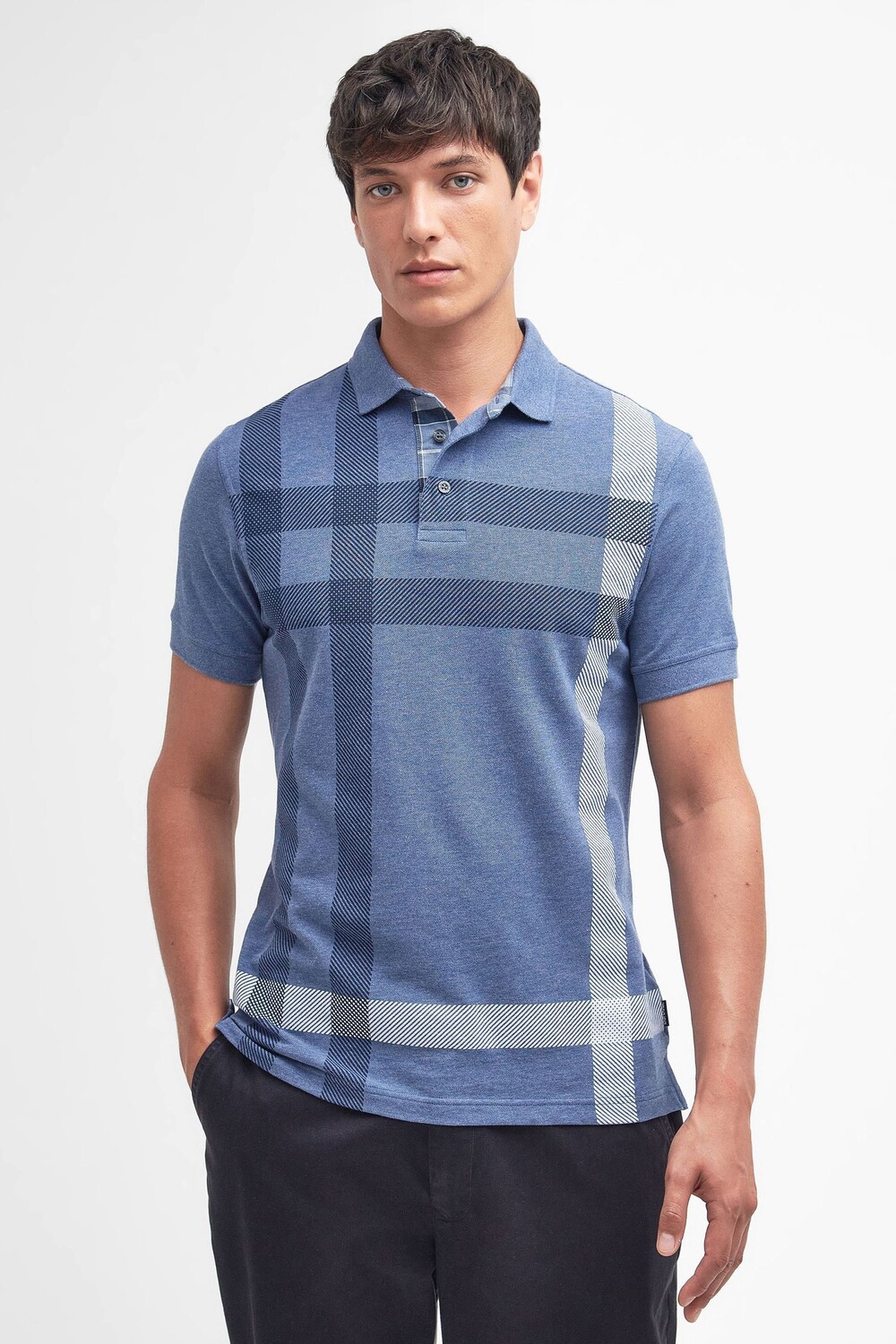 Рубашка-Поло Blaine в клетку Barbour, синий
Рубашка-Поло Blaine в клетку Barbour, синий