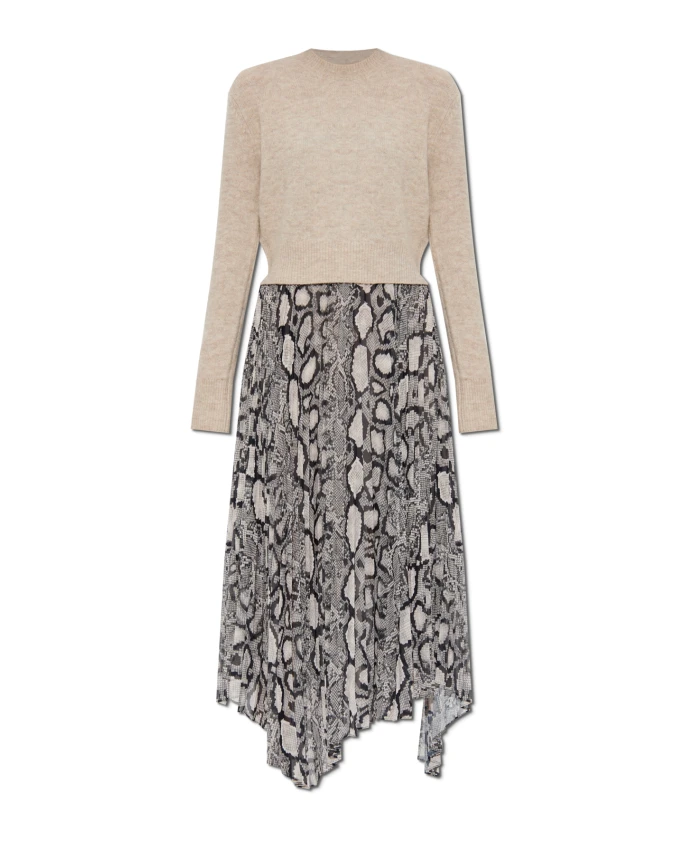 Платье из двух частей Allsaints, бежевый
Платье из двух частей Allsaints, бежевый