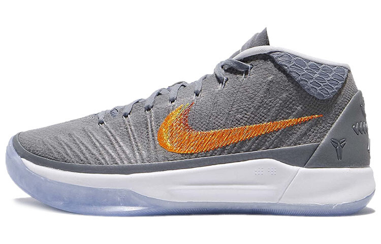 Кроссовки Nike Kobe AD Basketball, серый/оранжевый/белый
Кроссовки Nike Kobe AD Basketball, серый/оранжевый/белый