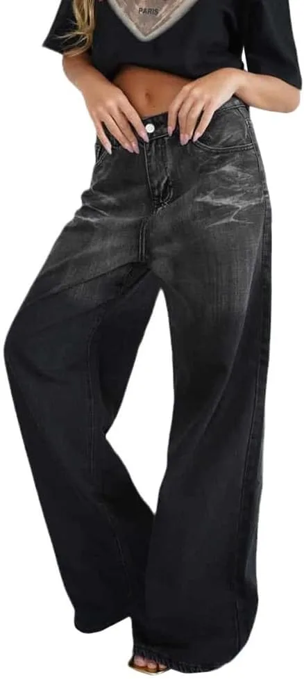 cffvdiz женские винтажные потертые джинсы low rise wide leg
cffvdiz женские винтажные потертые джинсы low rise wide leg