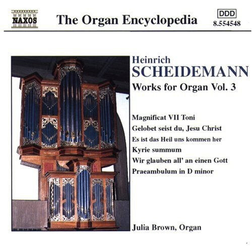CD диск Scheidemann / Brown: Works for Organ 3
CD диск Scheidemann / Brown: Works for Organ 3