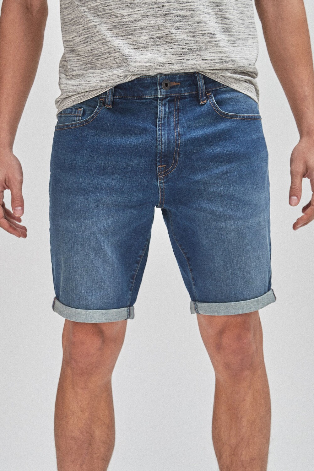 Джинсовые шорты стрейч Next, синий
Джинсовые шорты стрейч Next, синий