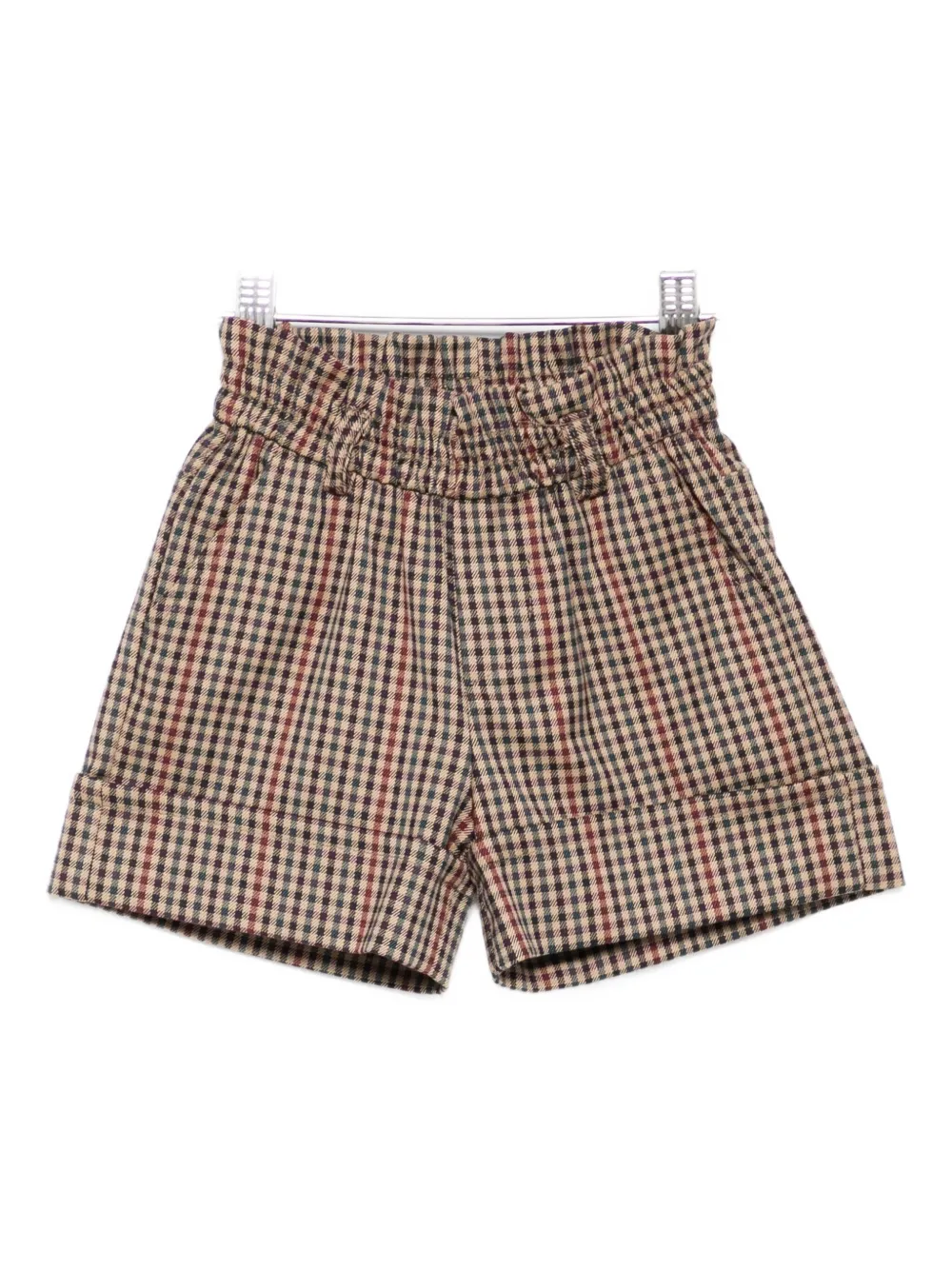 Шорты в клетку на эластичном поясе Miss Grant Kids, коричневый
Шорты в клетку на эластичном поясе Miss Grant Kids, коричневый