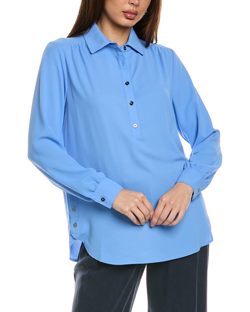 Рубашка с застежкой сбоку Jones New York Shirttail, синий
Рубашка с застежкой сбоку Jones New York Shirttail, синий