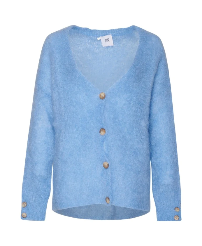 Кардиган небесно-голубого цвета Tiffany, синий
Кардиган небесно-голубого цвета Tiffany, синий