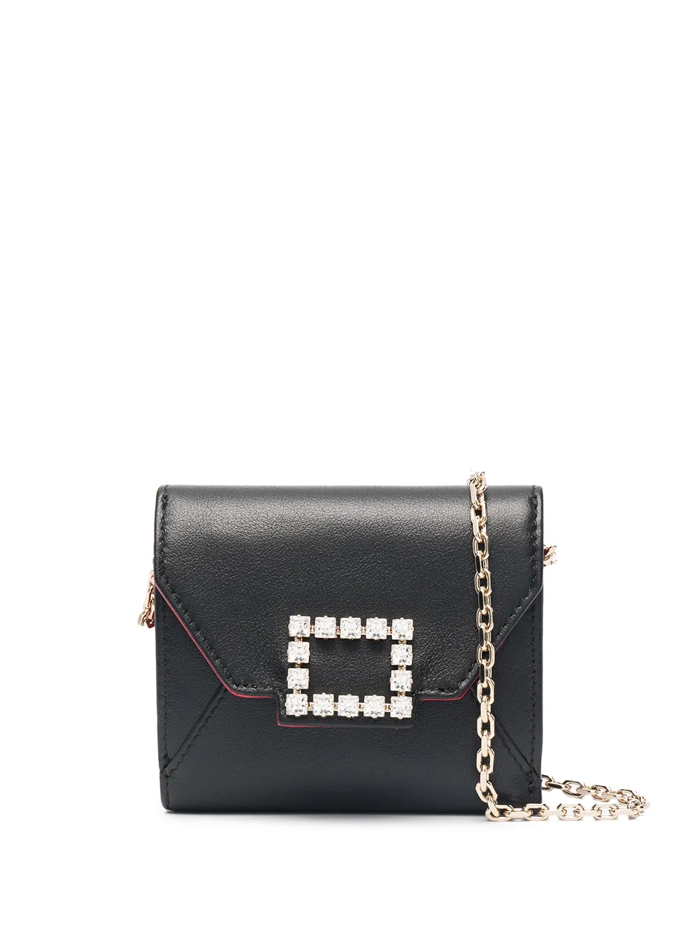 Декорированный кошелек Roger Vivier, черный
Декорированный кошелек Roger Vivier, черный