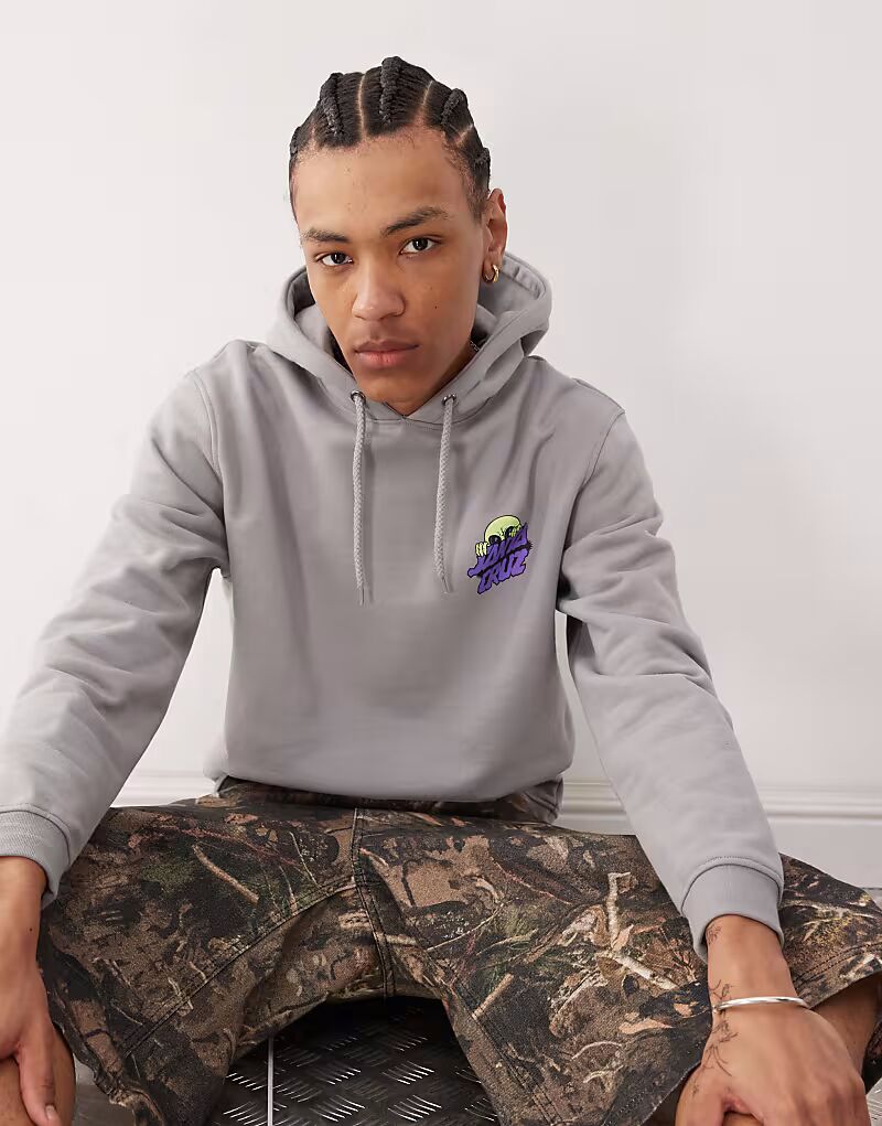 Толстовка с капюшоном Santa Cruz Invasion Hand с графическим логотипом и принтом на спине серого цвета
Толстовка с капюшоном Santa Cruz Invasion Hand с графическим логотипом и принтом на спине серого цвета