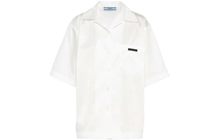 Рубашка Re-Nylon женская белая Prada
Рубашка Re-Nylon женская белая Prada