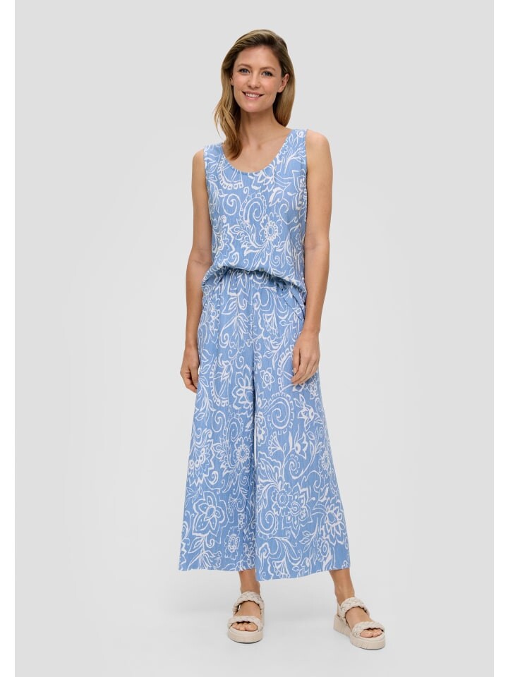 Тканевые брюки s.Oliver, синий
Тканевые брюки s.Oliver, синий