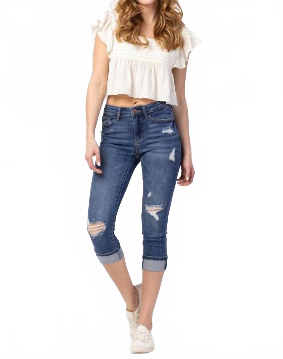 Джинсы средней посадки с потертостями и манжетами - Plus, синие Judy синий, синий
Джинсы средней посадки с потертостями и манжетами - Plus, синие Judy синий, синий