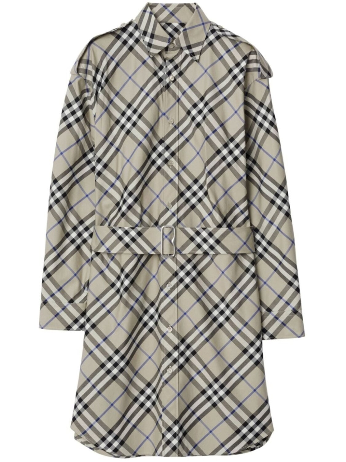 Burberry платье-рубашка в клетку Vintage Check, нейтральный цвет
Burberry платье-рубашка в клетку Vintage Check, нейтральный цвет