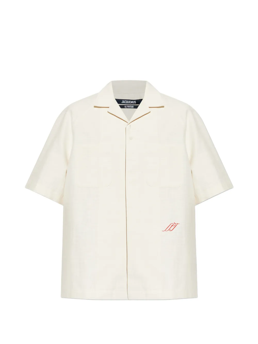 Рубашка romarin с вышивкой и накладным карманом JACQUEMUS, нейтральный
Рубашка romarin с вышивкой и накладным карманом JACQUEMUS, нейтральный