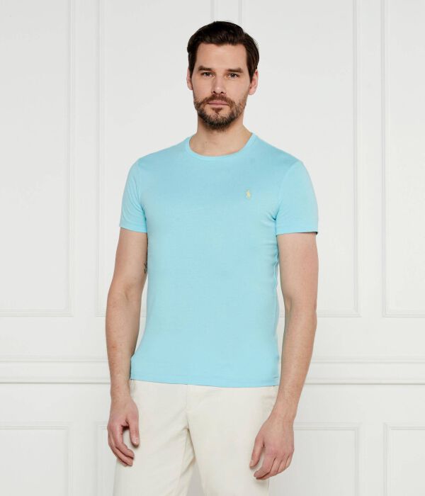 Футболка Polo Ralph Lauren Slim Fit, голубой
Футболка Polo Ralph Lauren Slim Fit, голубой