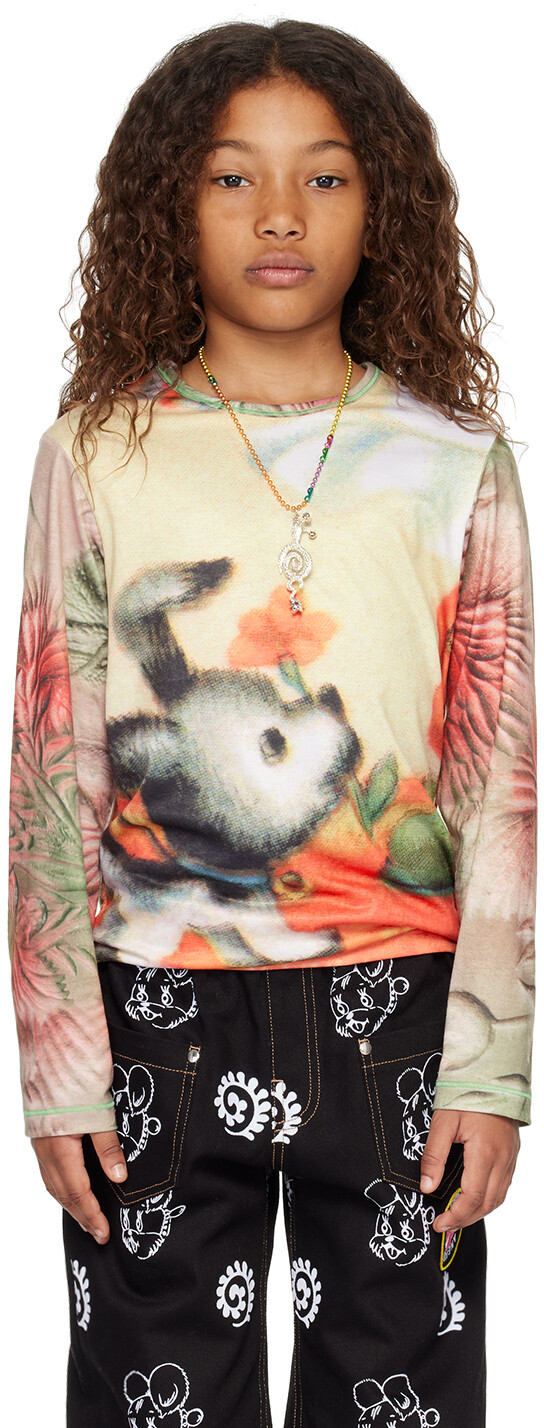 SSENSE Эксклюзивная детская футболка с длинными рукавами Flower Pup Chopova Lowena
SSENSE Эксклюзивная детская футболка с длинными рукавами Flower Pup Chopova Lowena