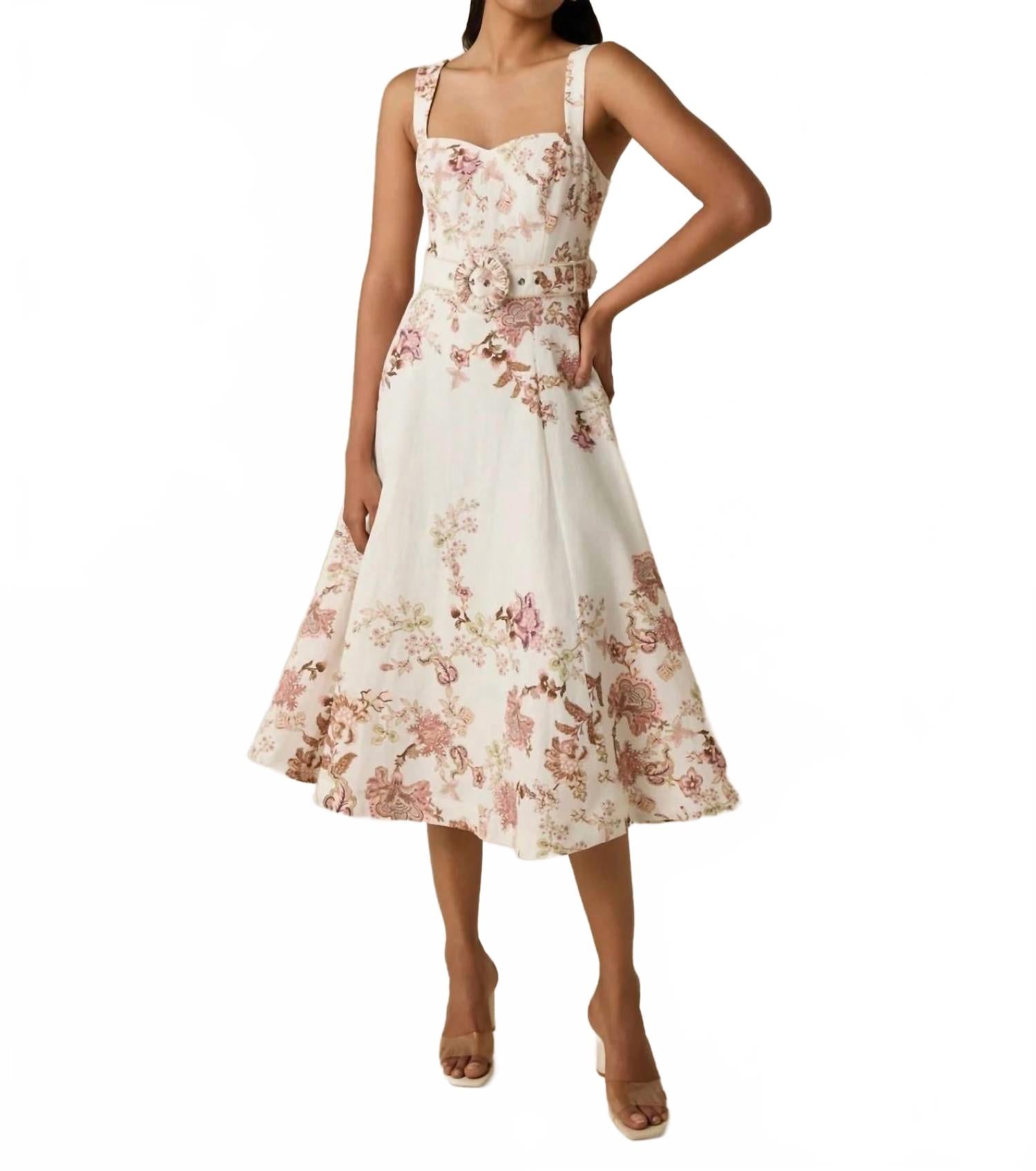 Диза Хлопковое миди-платье в цвете слоновой кости Hemant & Nandita
Диза Хлопковое миди-платье в цвете слоновой кости Hemant & Nandita