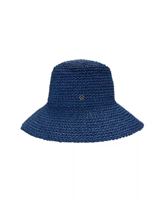 Женская однотонная вязаная складная шляпа-клош kate spade new york, синий
Женская однотонная вязаная складная шляпа-клош kate spade new york, синий