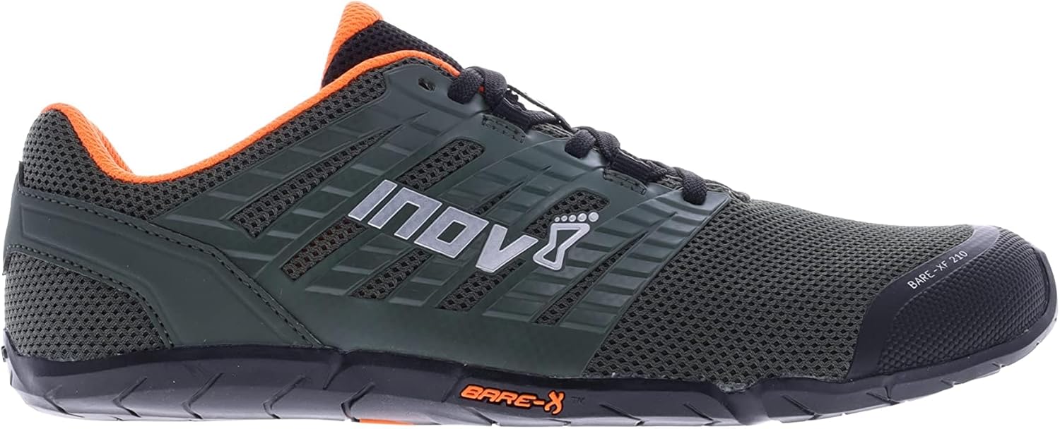 Мужские кроссовки для кросс-тренинга Inov-8 Bare-xf 210 V3 Barefoot Inov8, черный/оранжевый/серый
Мужские кроссовки для кросс-тренинга Inov-8 Bare-xf 210 V3 Barefoot Inov8, черный/оранжевый/серый