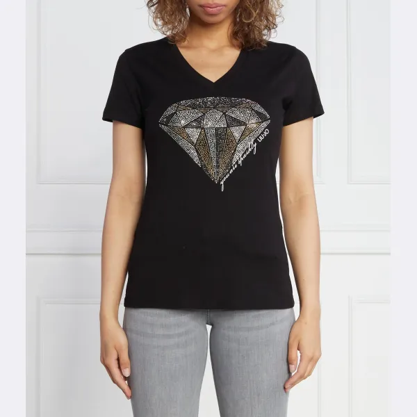 Футболка стандартного кроя Liu Jo, черный
Футболка стандартного кроя Liu Jo, черный