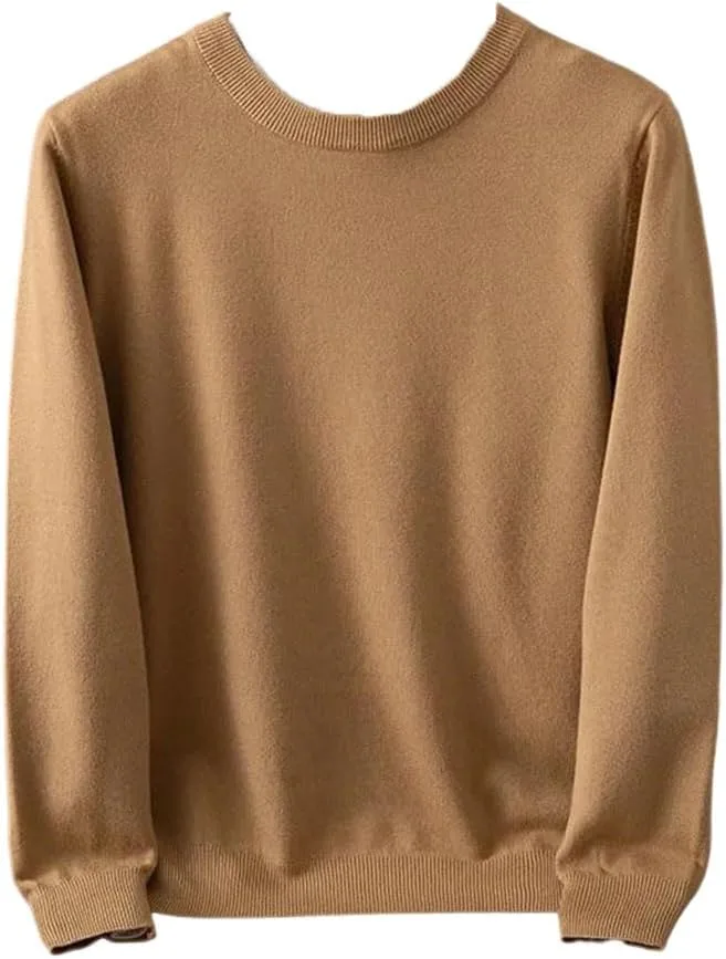 Мужской свитер из мериносовой шерсти с длинным рукавом и круглым вырезом HEYDHSDC
Мужской свитер из мериносовой шерсти с длинным рукавом и круглым вырезом HEYDHSDC