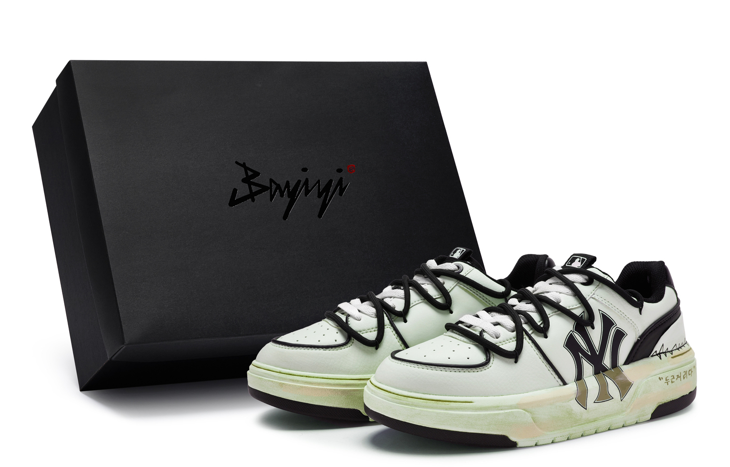 MLB Массивные лайнерские скейтерские кроссовки унисекс лоу-топ желто-черные зеленые желтые черные, цвет Green Yellow Black
MLB Массивные лайнерские скейтерские кроссовки унисекс лоу-топ желто-черные зеленые желтые черные, цвет Green Yellow Black