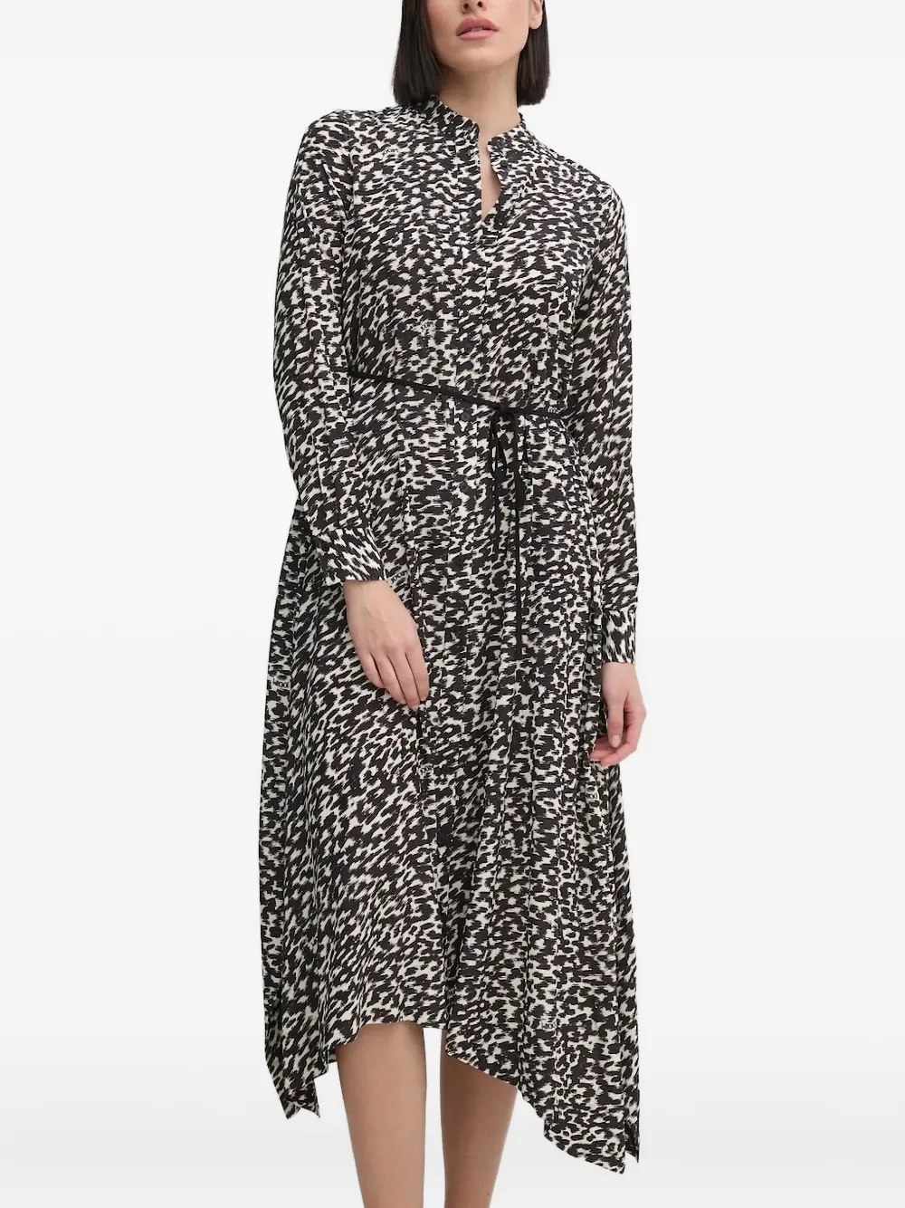 Платье миди с абстрактным принтом Joop!, черный
Платье миди с абстрактным принтом Joop!, черный