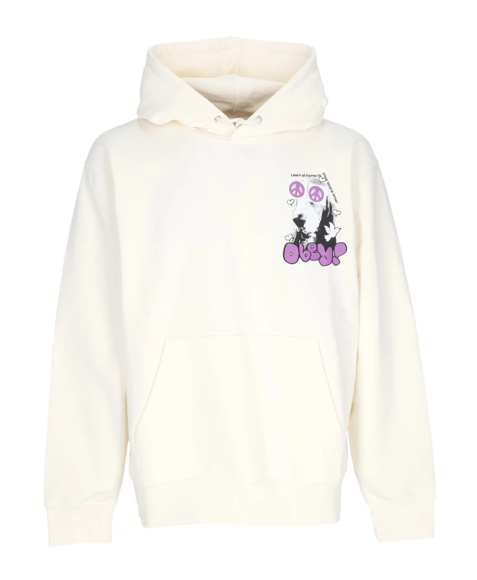 Худи Peace eyes box fit Obey, бежевый
Худи Peace eyes box fit Obey, бежевый