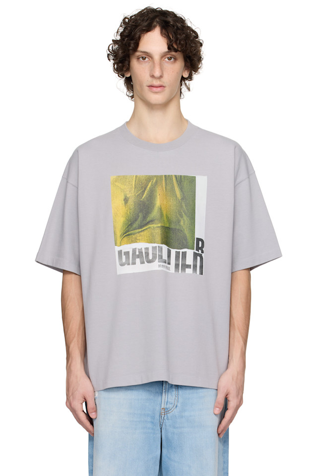 эксклюзивная серая хлопковая оверсайз футболка с принтом от Ssense Jean Paul Gaultier, мультиколор
эксклюзивная серая хлопковая оверсайз футболка с принтом от Ssense Jean Paul Gaultier, мультиколор