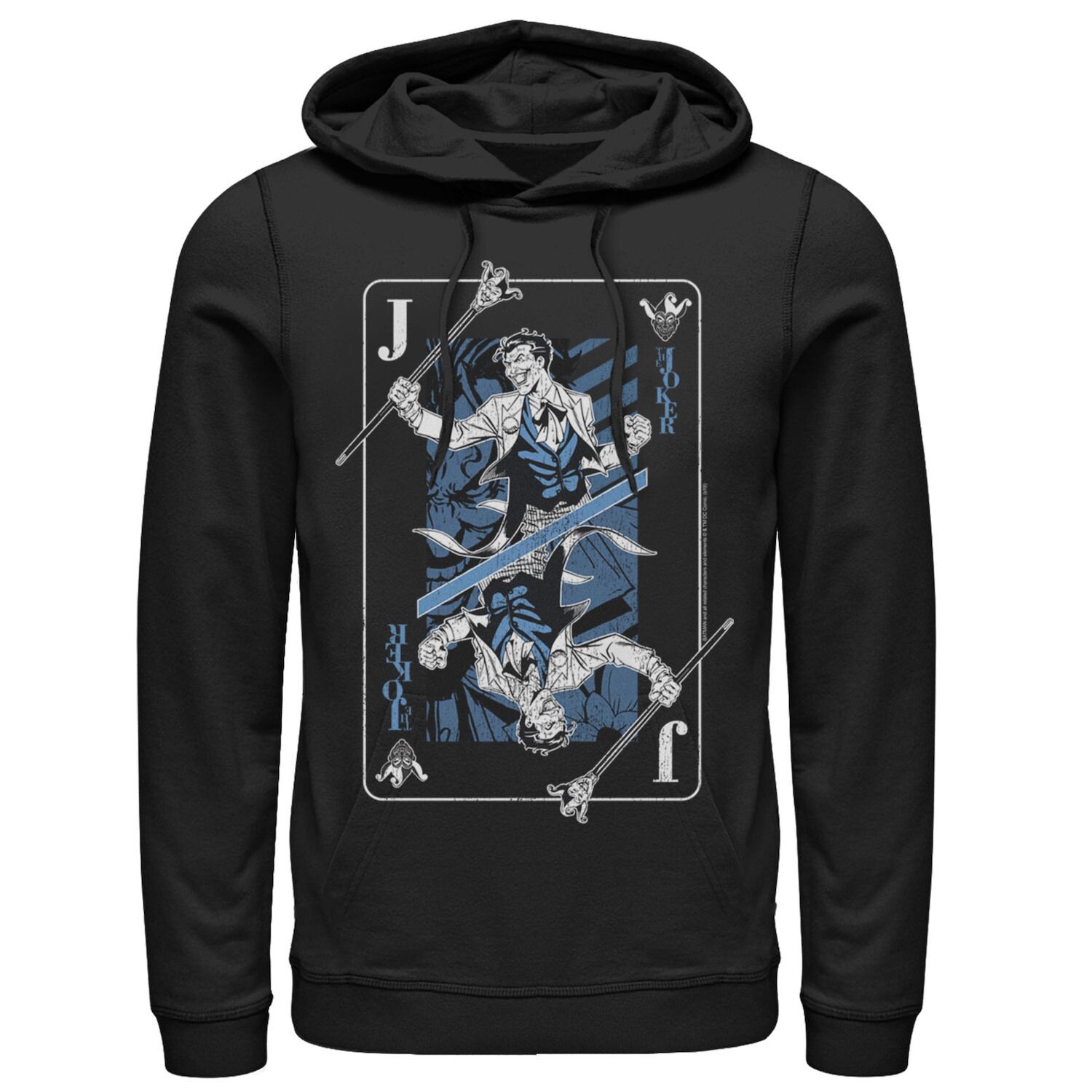 Мужская толстовка с капюшоном для игровых карт The Joker, Black DC Comics, черный
Мужская толстовка с капюшоном для игровых карт The Joker, Black DC Comics, черный