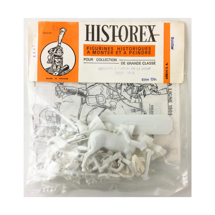 Драконы де ла Линь 1804-1812 (Солдат), Historical Miniatures (Historex)
Драконы де ла Линь 1804-1812 (Солдат), Historical Miniatures (Historex)