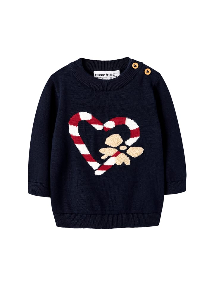 Вязаный свитер Reamo синего цвета name it
Вязаный свитер Reamo синего цвета name it