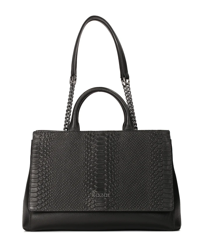 Сумочка необычной формы. Kazar, черный
Сумочка необычной формы. Kazar, черный