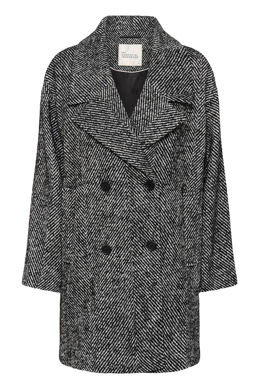 Пальто межсезонное My Essential Wardrobe MaggieMW, черный
Пальто межсезонное My Essential Wardrobe MaggieMW, черный