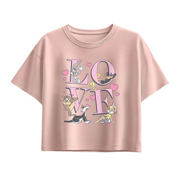 Футболка Looney Tunes Love для девочек 7-16 лет Licensed Character, Light Pink
Футболка Looney Tunes Love для девочек 7-16 лет Licensed Character, Light Pink