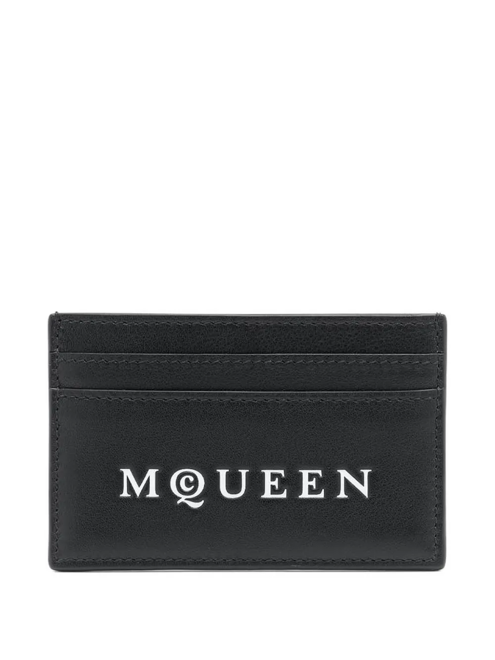 Картхолдер с тисненым логотипом Alexander McQueen, черный
Картхолдер с тисненым логотипом Alexander McQueen, черный