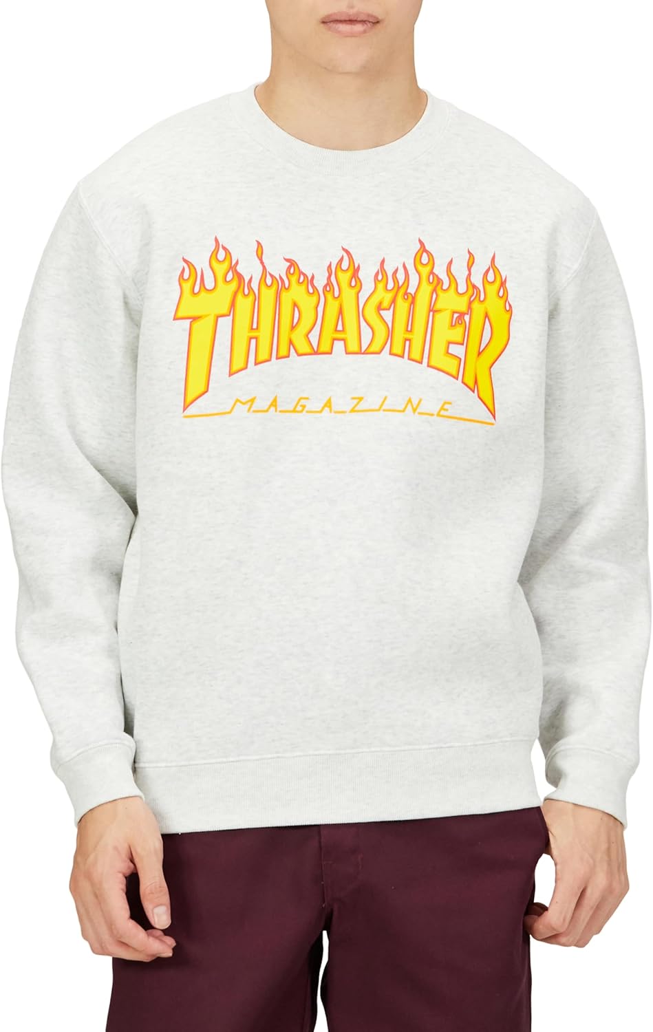 Мужская толстовка с круглым вырезом Slasher TH94130 / FLAME CREW (с логотипом бренда) Классическая модель Thrasher, пепельный, Серый, Мужская толстовка с круглым вырезом Slasher TH94130 / FLAME CREW (с логотипом бренда) Классическая модель Thrasher, пепел
Мужская толстовка с круглым вырезом Slasher TH94130 / FLAME CREW (с логотипом бренда) Классическая модель Thrasher, пепельный, Серый, Мужская толстовка с круглым вырезом Slasher TH94130 / FLAME CREW (с логотипом бренда) Классическая модель Thrasher, пепел
