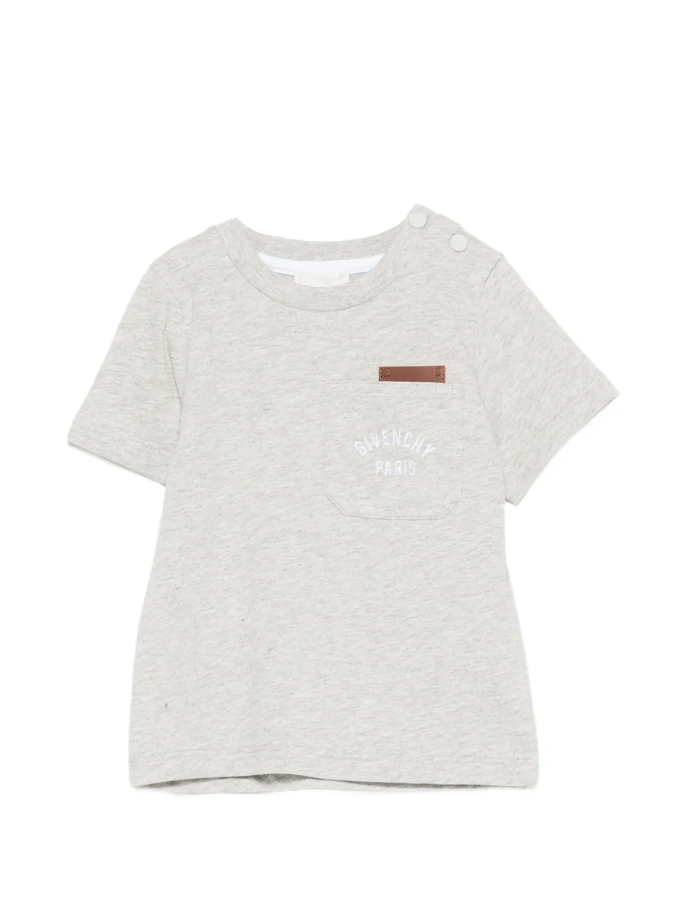 Футболка с короткими рукавами и карманом Givenchy Kids, серый
Футболка с короткими рукавами и карманом Givenchy Kids, серый