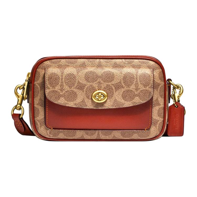 COACH Кожаная сумка через плечо для фотоаппарата
COACH Кожаная сумка через плечо для фотоаппарата