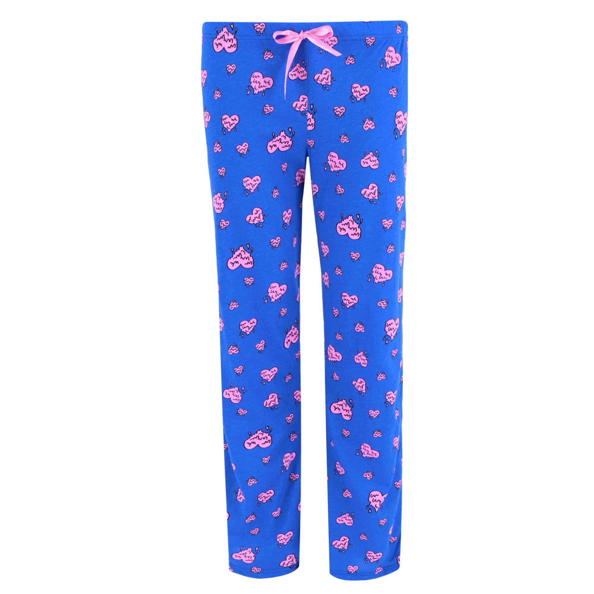 Женские пижамные штаны с новаторским принтом Roll Outta Bed, цвет blue with hearts
Женские пижамные штаны с новаторским принтом Roll Outta Bed, цвет blue with hearts