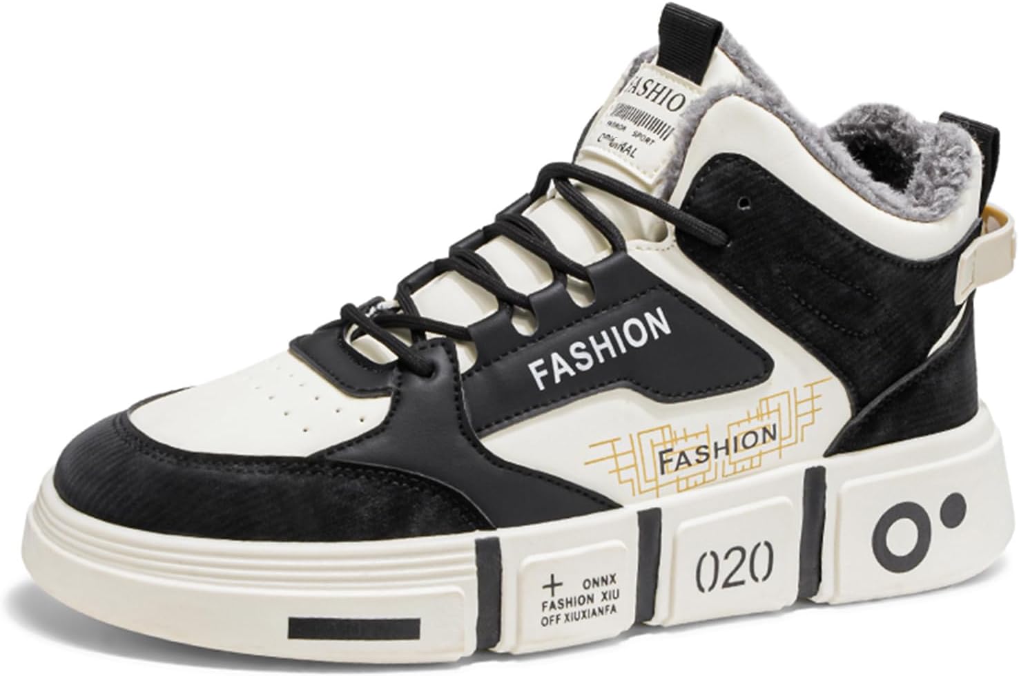 Мужские высокие кроссовки GSIGUL для скейтборда, повседневной ходьбы, белые модные кроссовки, спортивные беговые кроссовки для мужчин
Мужские высокие кроссовки GSIGUL для скейтборда, повседневной ходьбы, белые модные кроссовки, спортивные беговые кроссовки для мужчин