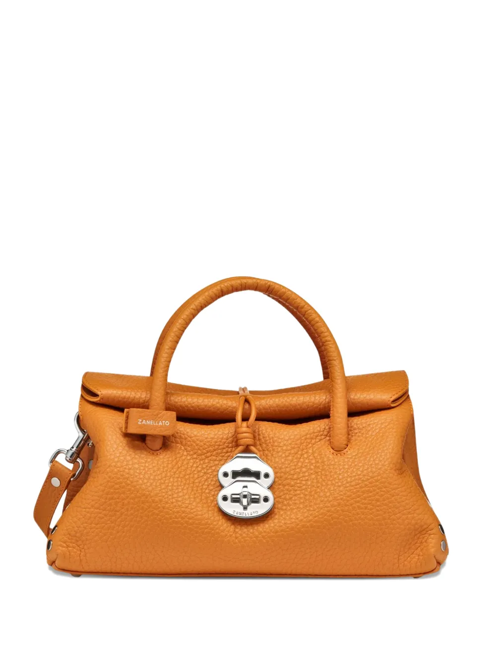 Маленькая сумка-тоут Dotta с заклепками Zanellato, оранжевый
Маленькая сумка-тоут Dotta с заклепками Zanellato, оранжевый